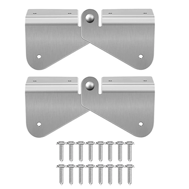 M11K-Gutter Extension Hinge, Downspout Extension Flip-Up Hinge, Easy Installation Any Size Rectangle Or Square Downspout