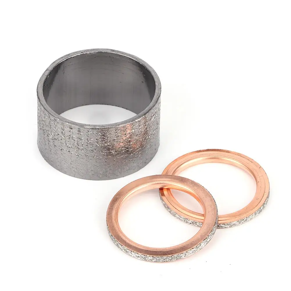 

Easy Install Copper Exhaust Gasket Washer for Rhino 660 YXR660F for motorcycle