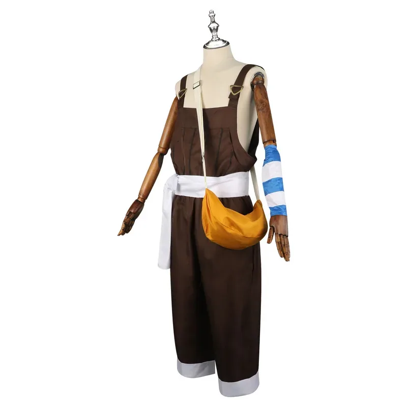 Disfraces de Cosplay Usopp, una pieza de Anime, uniforme de juego de rol, peluca, vestido de Carnaval de Halloween para hombres yj4k