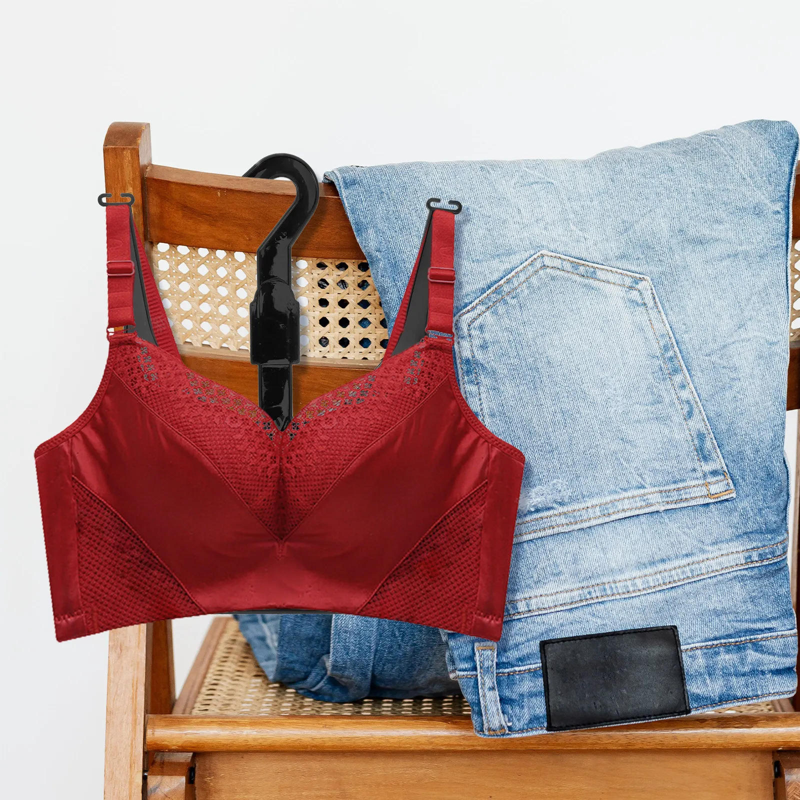 

2 шт. подставки-манекены для бюстгальтеров, пластиковые подвесные манекены для нижнего белья, для магазинов одежды, женские держатели для бюстгальтеров, портативные витрины для магазинов