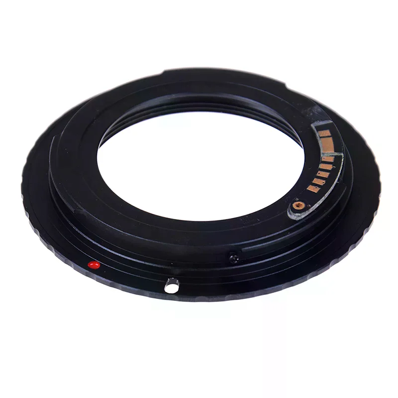 Aluminum M42 Screw Lens Adapter Ring for EOS EF Mount Compatible with AF III Confirm