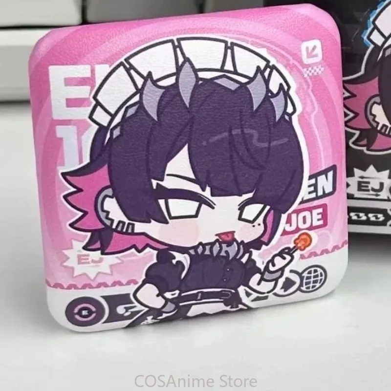 

Zenless Zone Zero Ellen Joe Square Badge Pin Students Anime Backpack Brooch Clothes Button Cosplay Decoration Gift