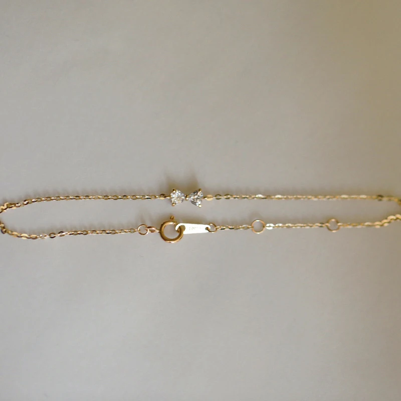 s925 sterling silver bow bracelet for women light luxury classic elegant fashion retro simple casual daily life