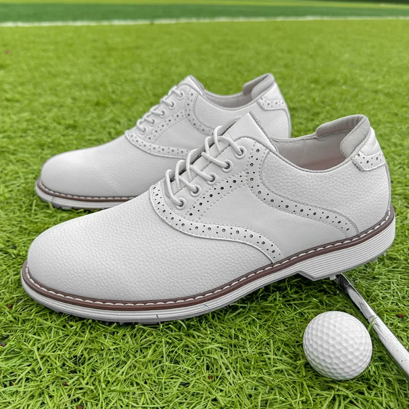 Professional Golf Shoes Men Leather Gym Sneakers Mens Comfortable Golf Training Man Luxury Brand Sport Shoe Men