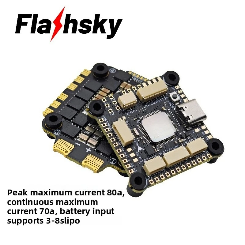 Nowość: Flashsky odświeżony i ulepszony GAMMA-V2 Flying Tower F722 Flight Control + BL32 ESC