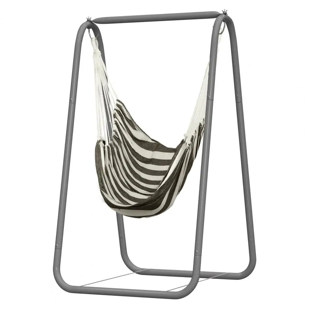 Swing Stand, Max Load 220lbs, Hammock Chair with Stand, Heavy-Duty Hammock with Stand Included, Hammock Chair