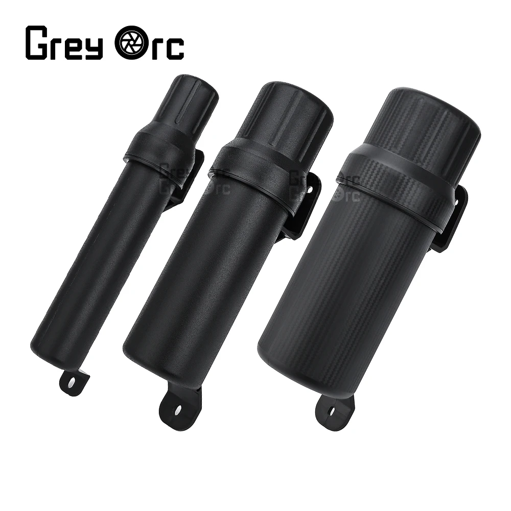 Universal Motorcycle Tool Tube Storage Box Waterproof Gloves Case for Honda BMW Yamaha Kawasaki - Durable Bike Accessory