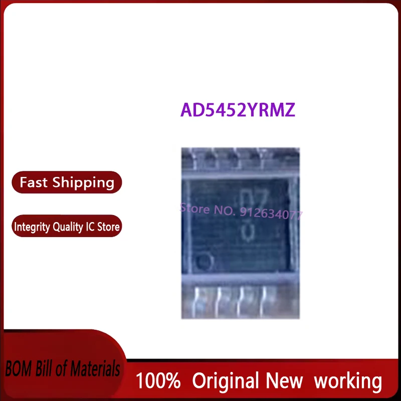 1~100pcs/lot AD5452YRMZ MSOP8 D70 IC Chipset New Original