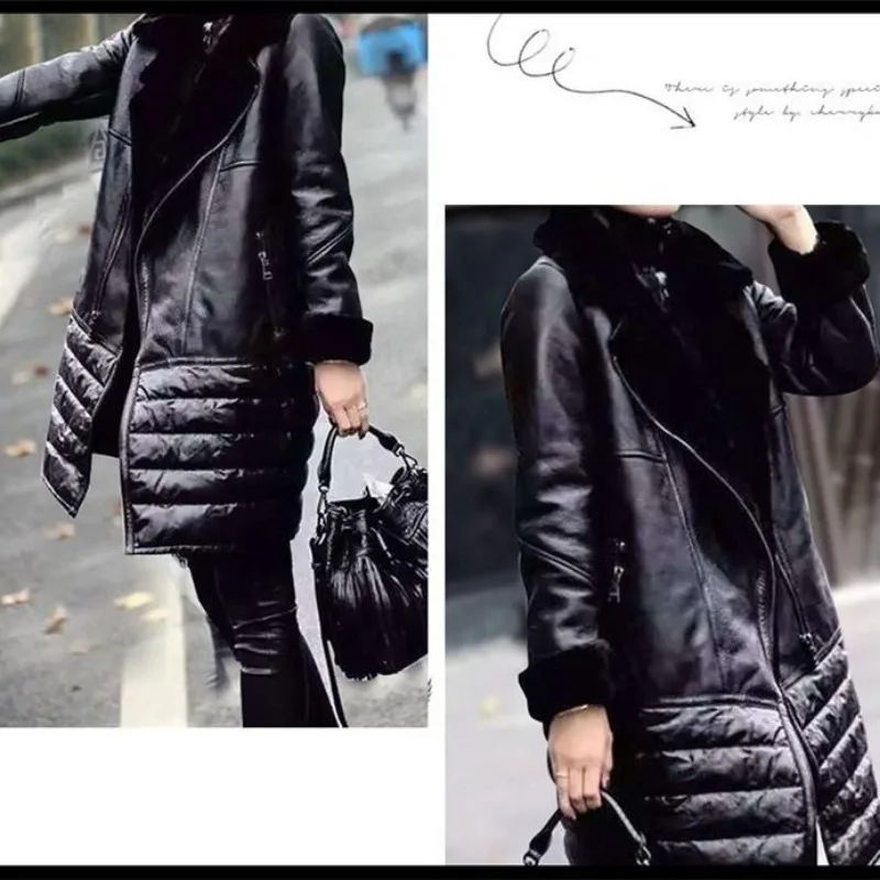 2023 New Women Cotton coat Winter Jacket Female thick warm Parkas hooded Outwear large size Overcoat