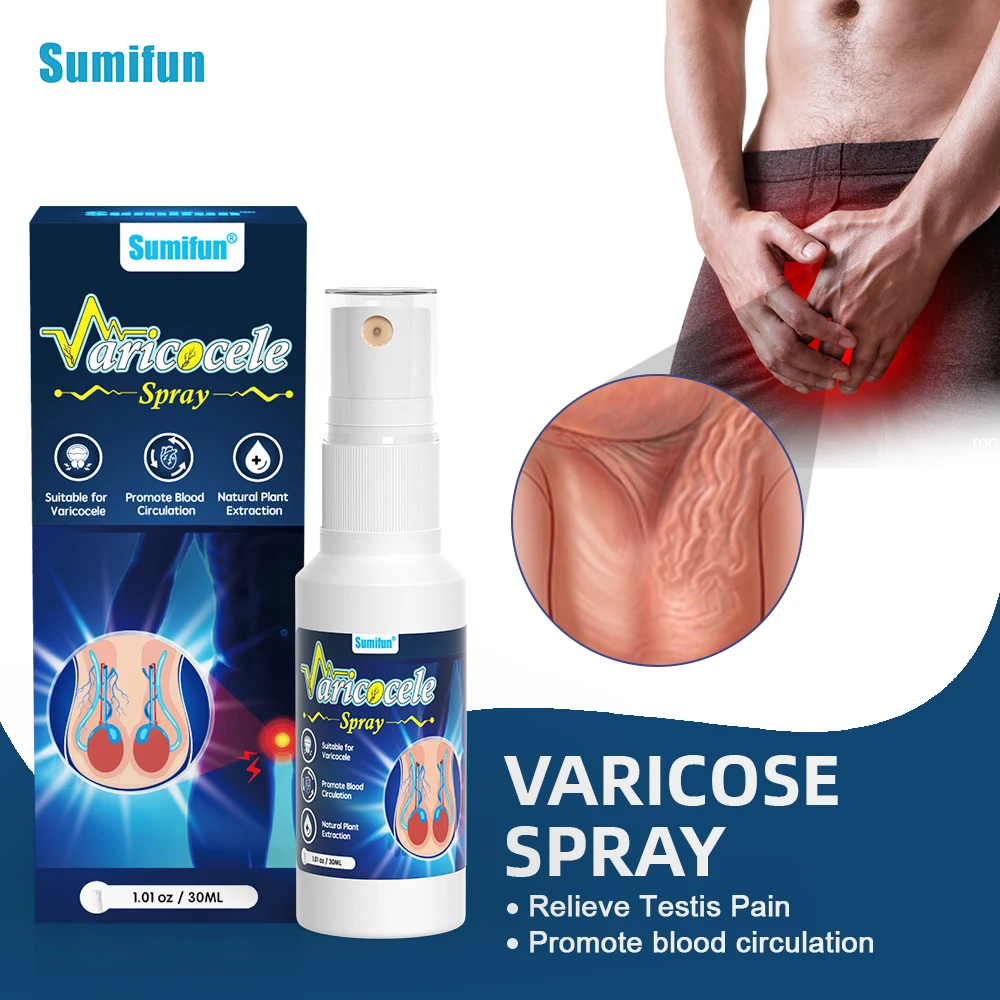 

1/3/5/7/10pcs Sumifun Varicocele Varicose Vein Spray Phlebitis Vasculitis Liquid Varicosity Angiitis Cream Skin Repair Plaster