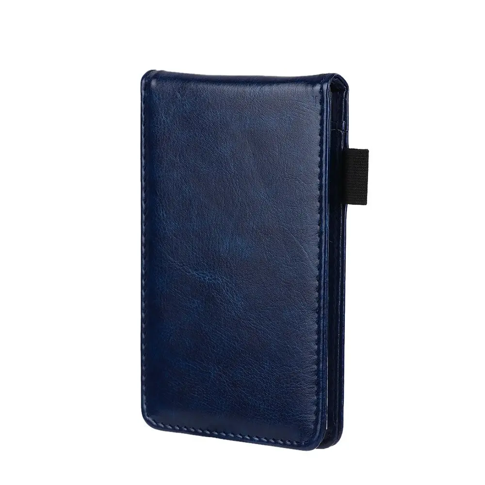 Leather A7 Planner Work Notepad Mini Pocket Notebook Memos Note Book Refills