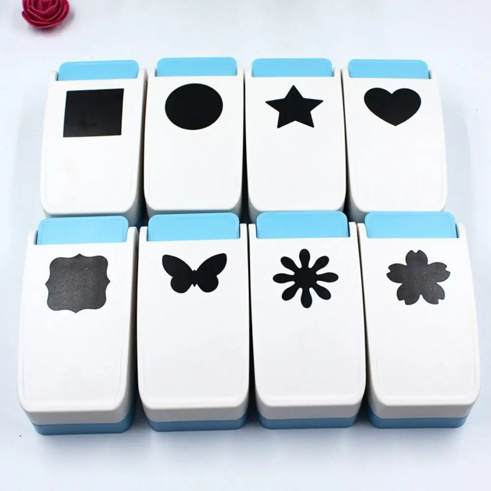 اضافية كبيرة الحجم آلة النقش متعددة نمط DIY بها بنفسك سكرابوكينغ أداة بطاقة ثقب الناخس الحرف اليدوية خرامة الورق #1