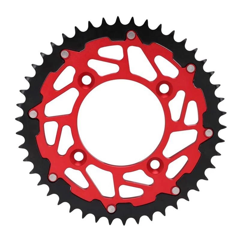 Rear Chain Sprocket 46T For Honda CRF125F/FB 2014-2023 CRF100F 2004-2013 XR100R 1985-2003