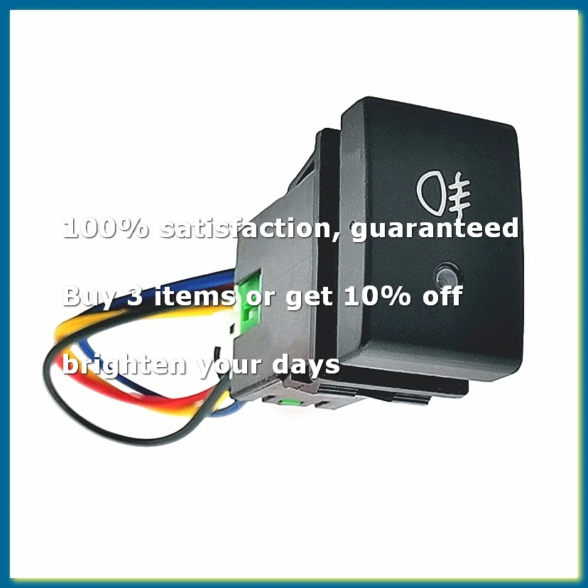 Car Front Fog Light Switch Button with Wire for 2010-2015 Car Accessories