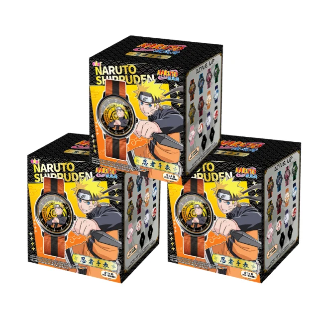 IN STOCK New Genuine Eakinaruto Shippuden Watch Blind Box Naruto