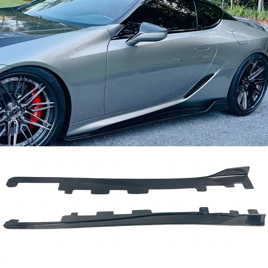 

Real Carbon Fiber Side Skirts Fit for Lexus Lc500 Lc500h Body Kit