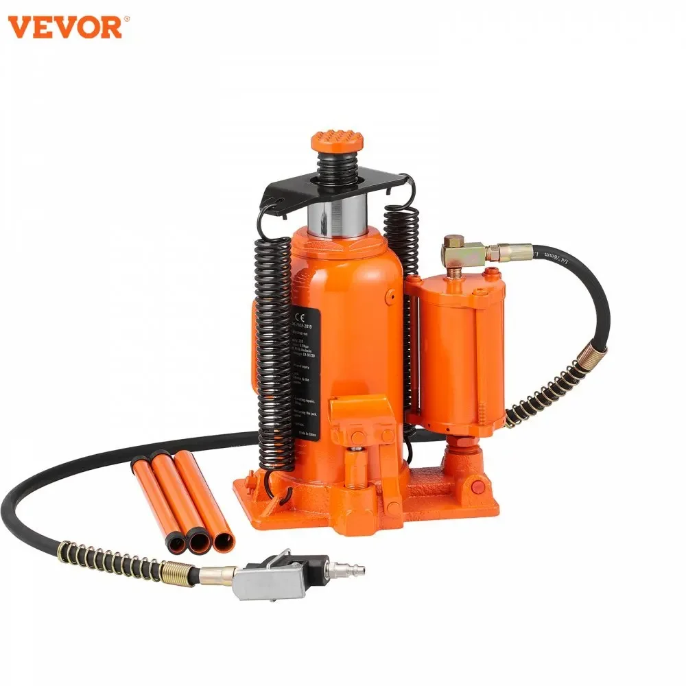 VEVOR Hydraulic Bottle Jack All Welded Bottle Jack  Lifting Range for Pickup Truck  Truck, Car Industrial Engineering