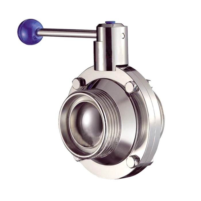 2 Inches Stainless Steel 2-Position Manual Lever Hygienic Ball Valve