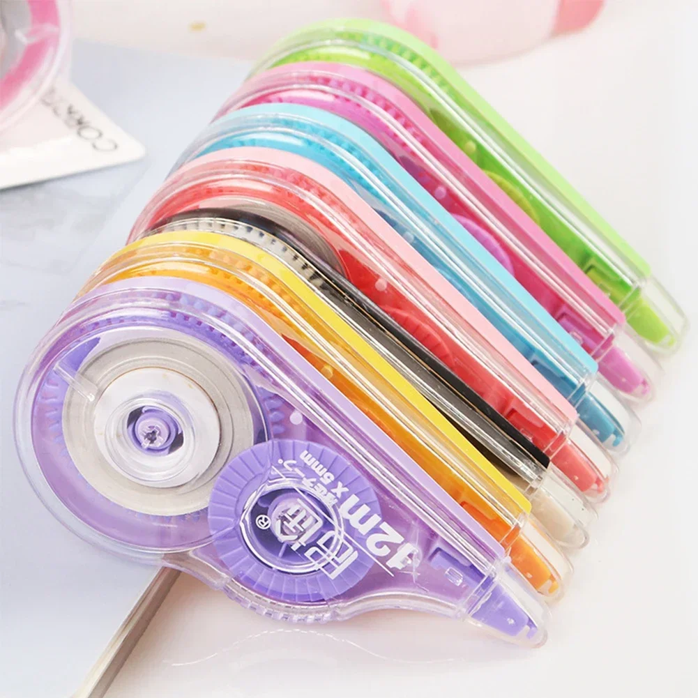 شريط تصحيح أبيض اللون من Tipex Whiteout أدوات دراسة للطلاب والأطفال 6 أشرطة مستلزمات أجهزة كمبيوتر محمولة للمدرسة