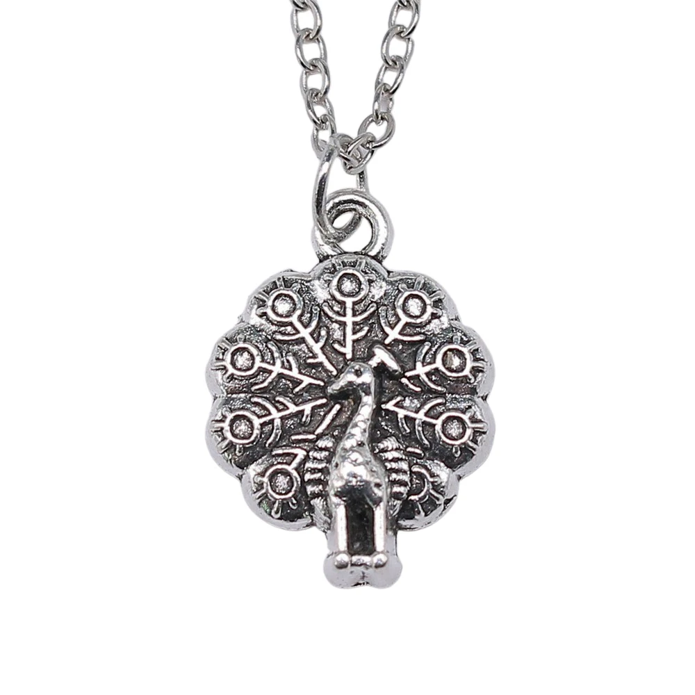 Long Necklace New Year'S Day Chokers 40Cm Short Chain Necklace Collier Bird Owl