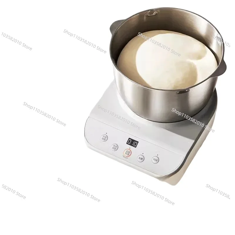 Small Automatic Dough Mixer, All-in-One Kneading & Fermentation Chef Machine for Home Baking