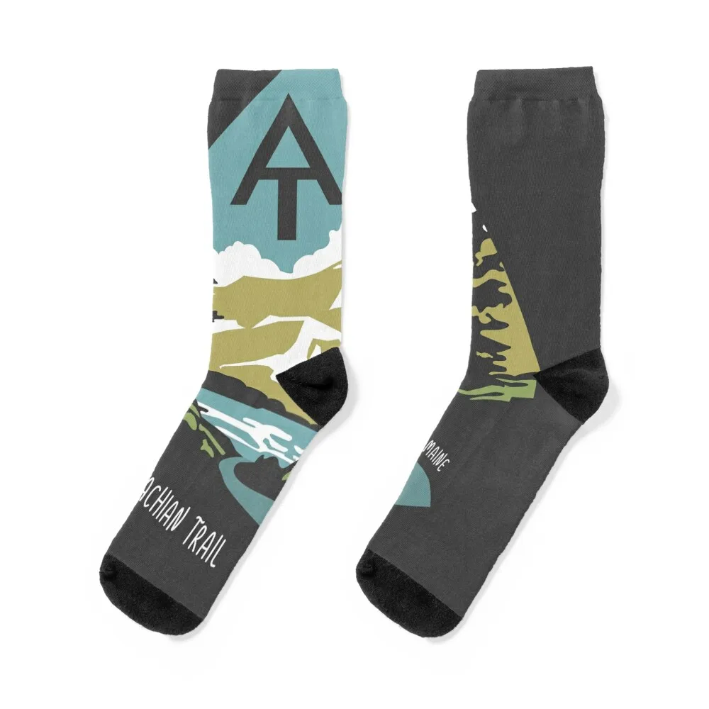 Appalachian Trail Socks Christmas luxury christmas gifts new year Ladies Socks Men's cartoon gifts anime Socks Girl Men's