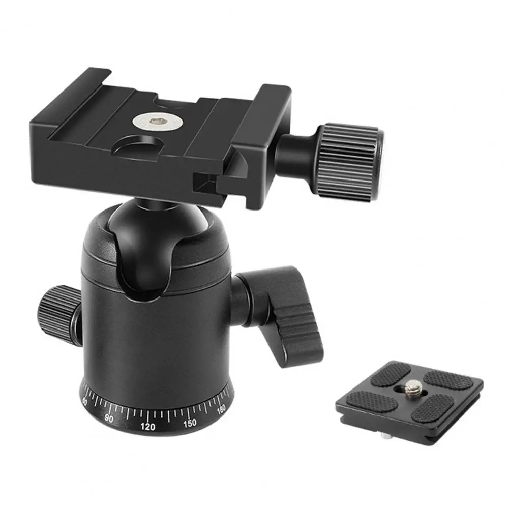 Corrosion-resistant Excellent Aluminum Alloy Ball Head Adapter Easy Installation for Outdoor