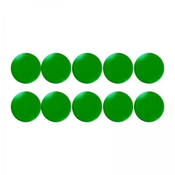 2-6pack 10x Billiards Cue Tip Pads 1.4cm Repair Part Lightweight Billiards