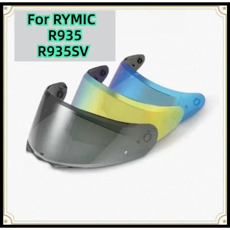 For RYMIC R935SV Helmet Visor  Scratch-resistant Inner Coating  Sun Protection  Clear Vision   Replaceable Lens Accessories
