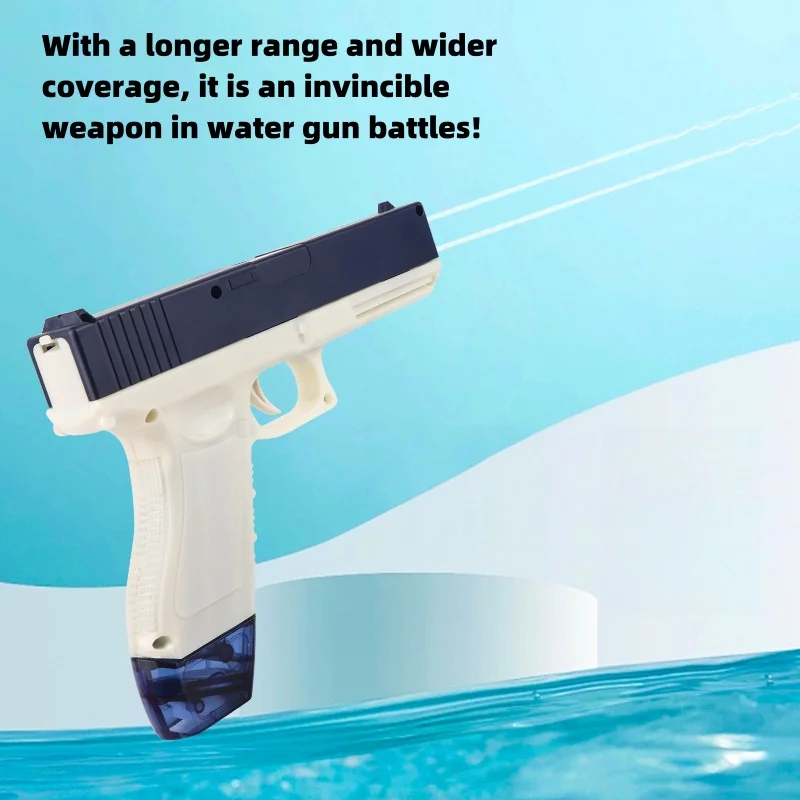 HW Glock Clip Version of Bullet Drum The Electric Water Gun New Outdoor Game Child Design Shooting Summer Game Pistol Kids Toys