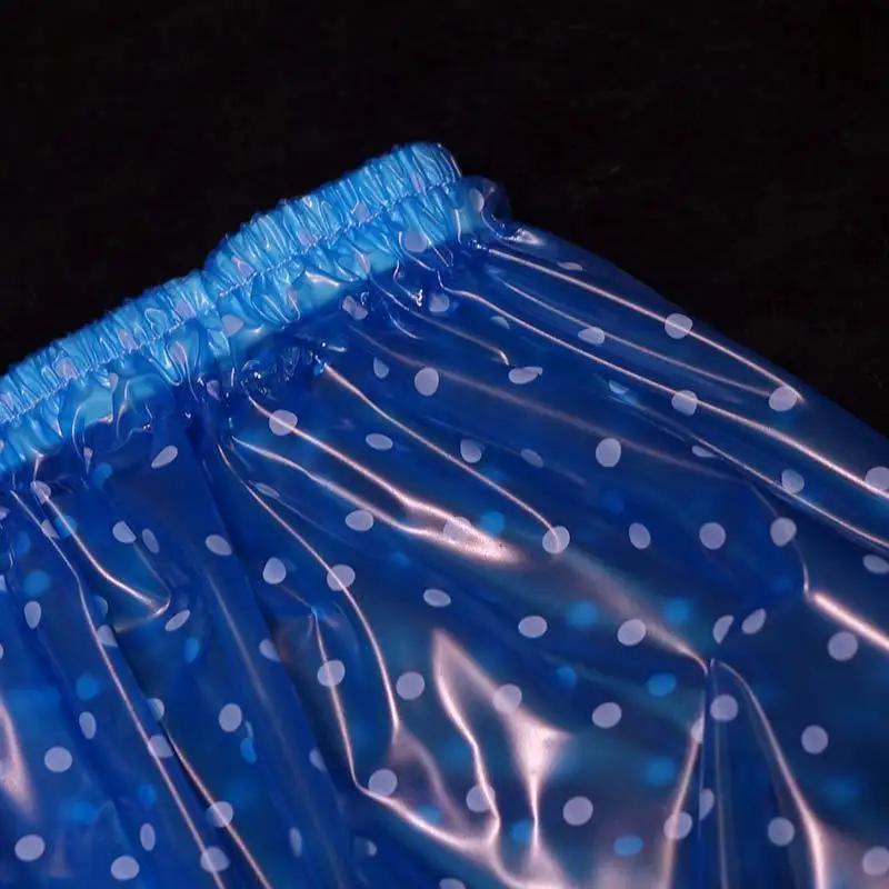 

НОВЫЕ прозрачные пластиковые кружевные брюки из ПВХ, тонкие мягкие бесшумные свободные шаровары, водонепроницаемые шорты для подгузников ABDL, спортивные штаны для пар