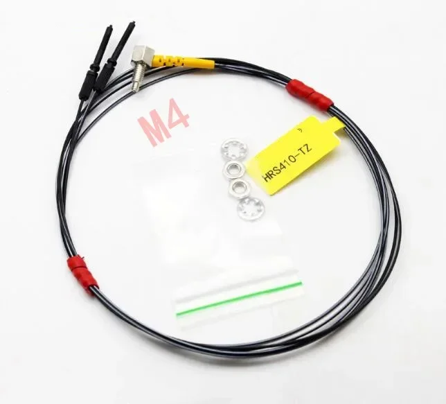 5PCS M3M4M6 Reflective Optical Fiber Head Sensor HRS310-TZ 410-TZ 610-TZ90 Degree L-type Right Angle Elbow