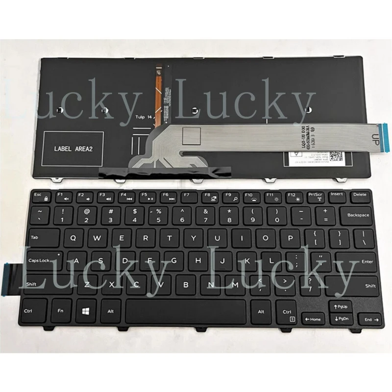 

Замена клавиатуры для ноутбука DELL Vostro 14 3459 3478 5459 с подсветкой
