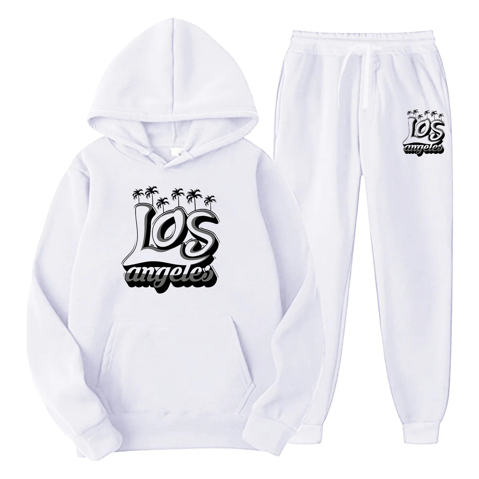 

Men's Pullover Sweatshirt, Sports Suit, Sweatshirt, Sweatpants, Fashionable Fleece Men's Hoodie