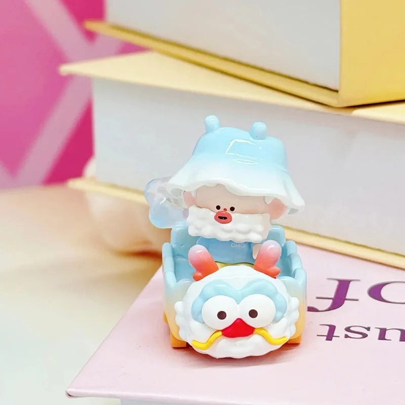 

Suplay Lucky Dragon Mini Little Train Series слепая коробка экшн-фигурка куклы мультяшная модель украшения игрушки детские подарочные игрушки