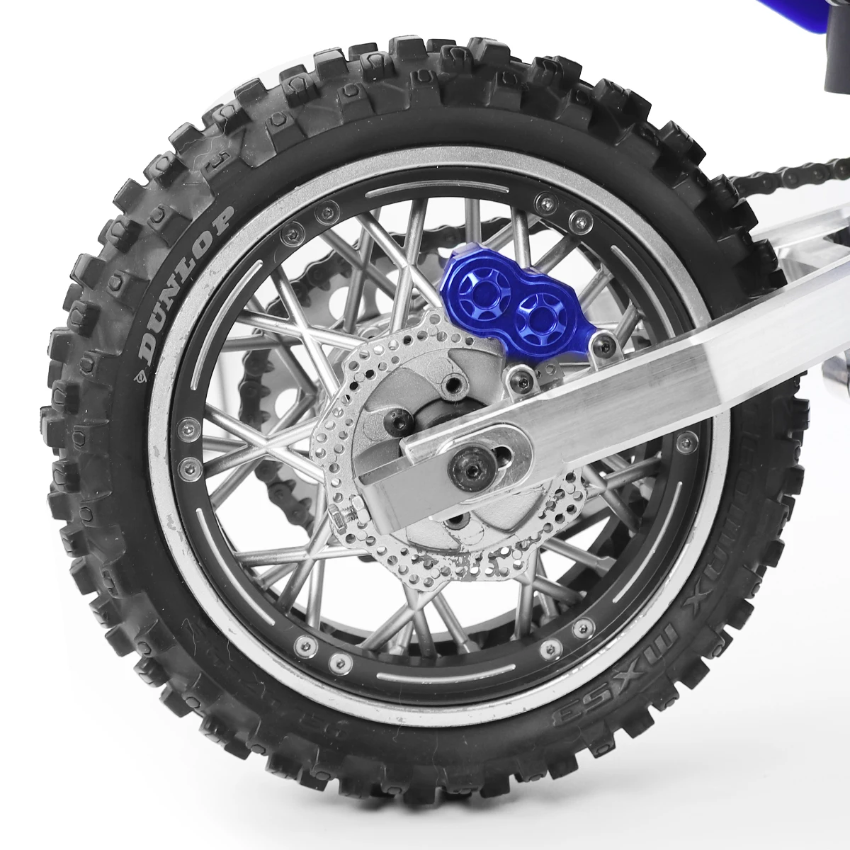 Pinça de disco de freio traseiro de alumínio CNC 7075 para 1/4 RC Losi Promoto-MX Acessórios de atualização de motocicleta