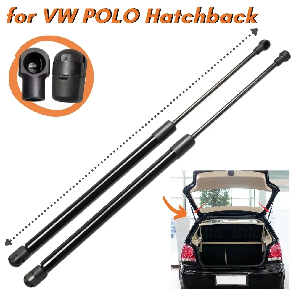 2Pcs For VW POLO V Rear Tailgate Boot Lift Support Shock Absorber Gas Springs