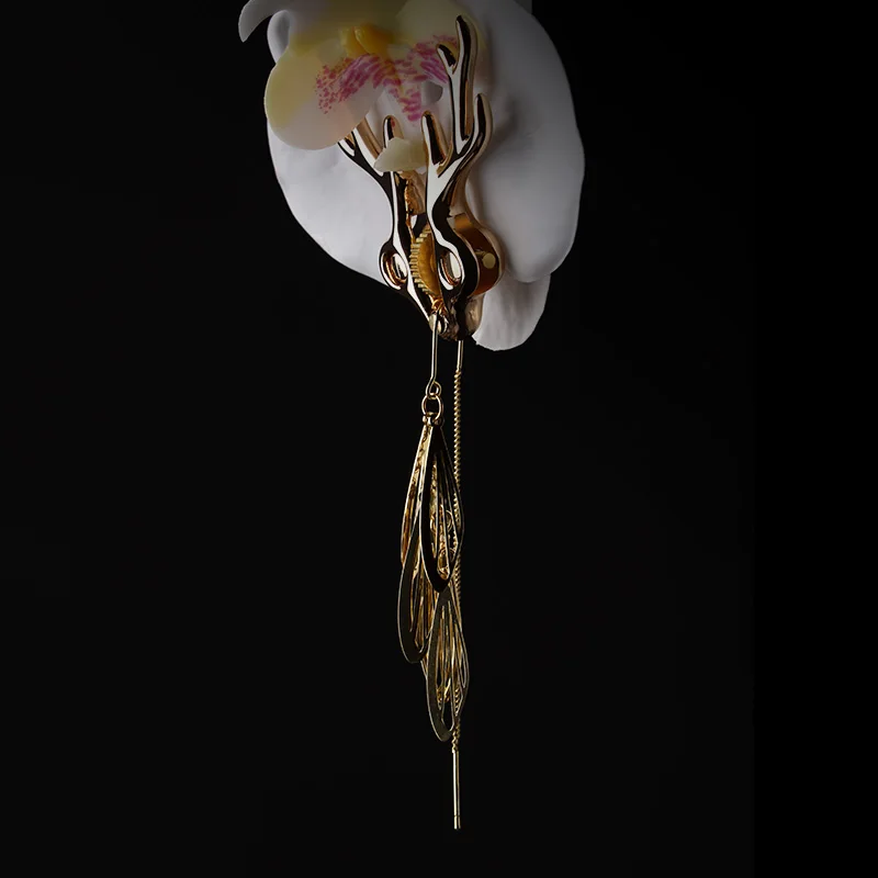 مشابك الحلمة بتصميم قرن الوعل: مشابك BDSM من سبائك الألومنيوم للاستمناء والإناث ولعب الأزواج، ألعاب الإحساس للبالغين