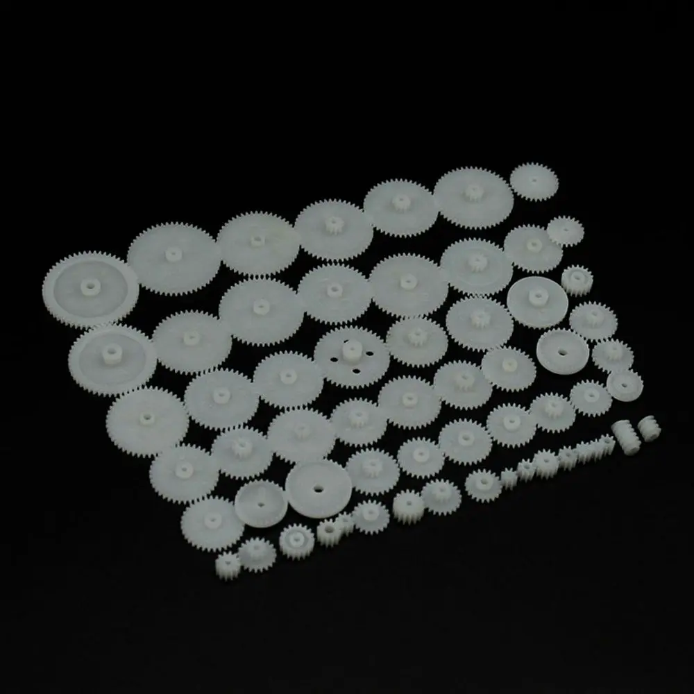 Redução Gear Bag Rodas Dentadas, WSFS Gears, Plástico, Módulo 0,5, Peças do Robô, DIY, Motor Acessórios, 58 Estilos, Novo