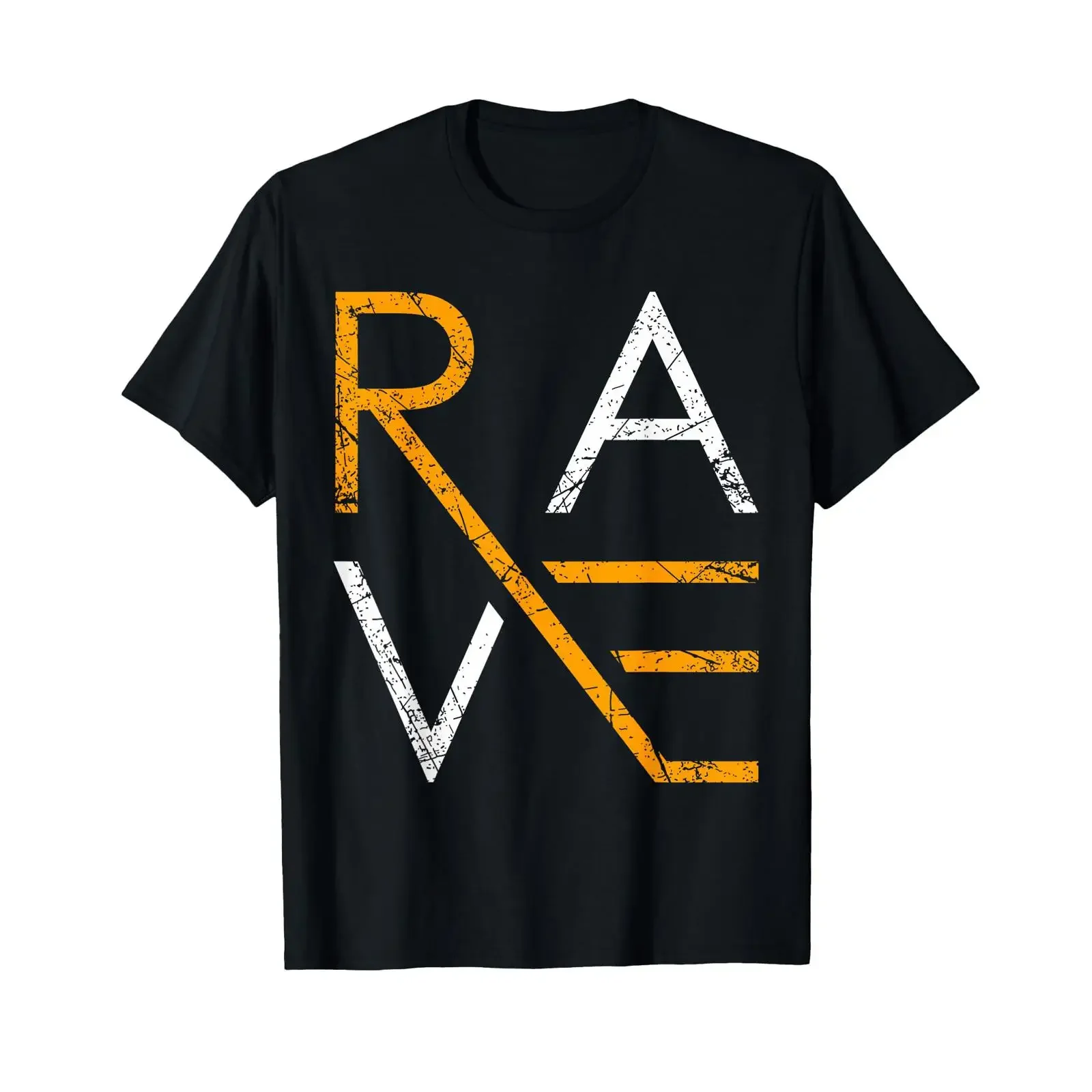 Rave Techno Music Party Raver T Shirt black vintage Washed Soft Stretched fashion designer clothes Comfortable graphic