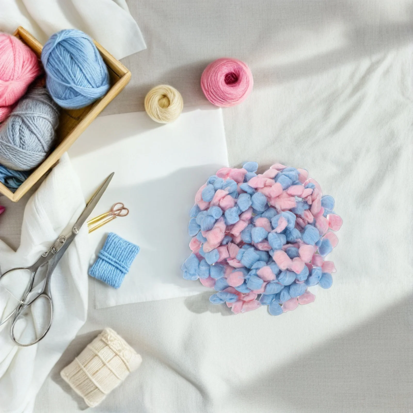 

100 Pieces Cotton Balls Absorbent Medical Grade Soft for Wounds Care Makeup Removal Facial Cleaning Essentials