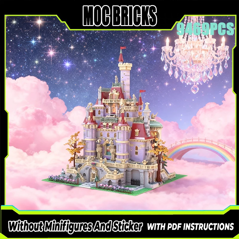 

Exquisite new MOC building block game park model magic castle - expanded version technology modular children's toy DIY assembly