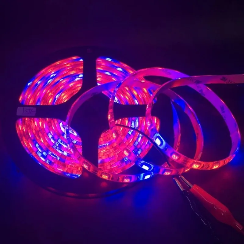 Flower and Vegetable Breeding Light LED5050 Light with 12V Waterproof Succulent Soft Light Strip Plant Growth Fast Delivery