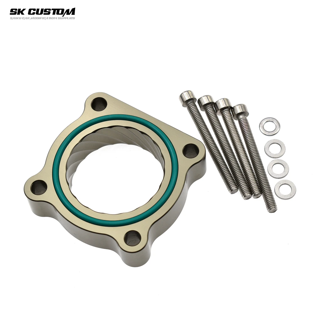 Throttle Body Spacer For Honda Civic FC1 FE1 FK7 Fit GK5 GR9 GS1 XR-V Vezel L15 1.5L/1.5T Engine Al Alloy Vortex Intake Gasket