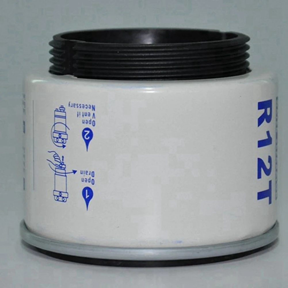Durable-4Pcs R12T Fuel/ Water Separator Filter Elements For Racor 140R 120AT S3240 NPT ZG1/4-19 Automotive Parts