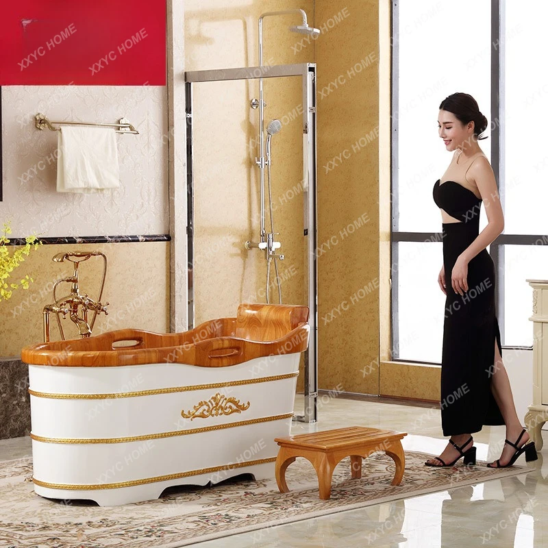 

Импортная дубовая ванна-бочка для отелей и салонов красоты Hh2cc Beauty Salon Club B&B