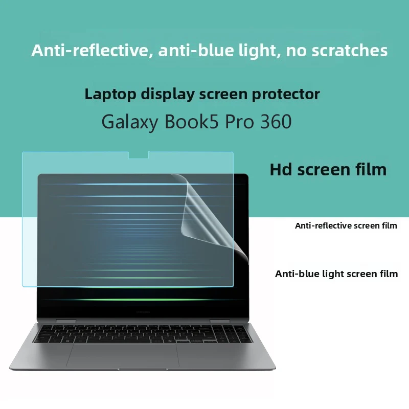 

Для 16-дюймовой SAMSUNG Galaxy Book5 Pro 360 960QHA 960XHA пленка для экрана ноутбука Дисплей высокой четкости Защитная пленка Пленка для клавиатуры