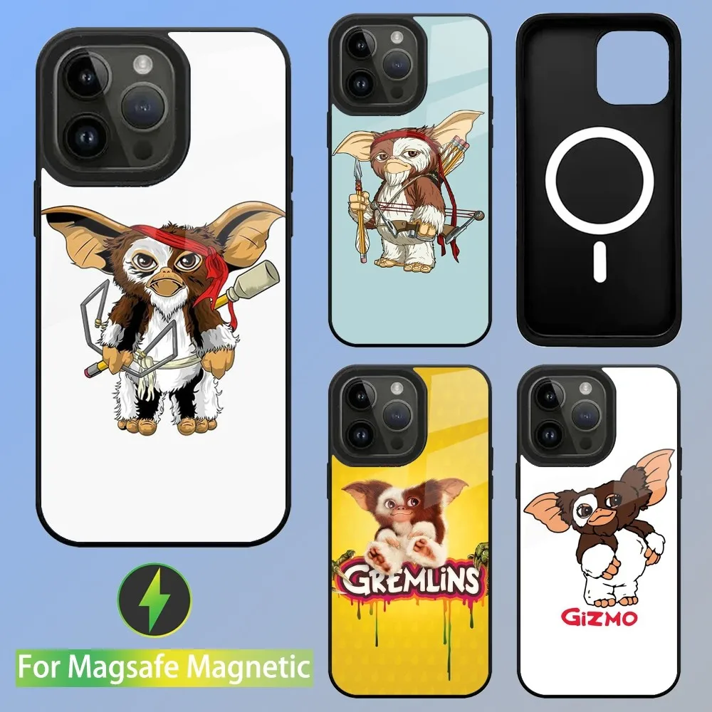 G-Gremlins Gizmo Phone Case For iPhone 15,14,13,12,11,Plus,Pro,Max Mini Magsafe Magnetic Wireless Charging