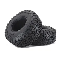 2.2-inch 120mm Rubber Tires For 1/10 Rc Crawler Car Redcat Scx10 Ii Axial 90046 Traxxas Trx4 Trx6 Rc4wd D90 Rgt Tf2 Rc Car