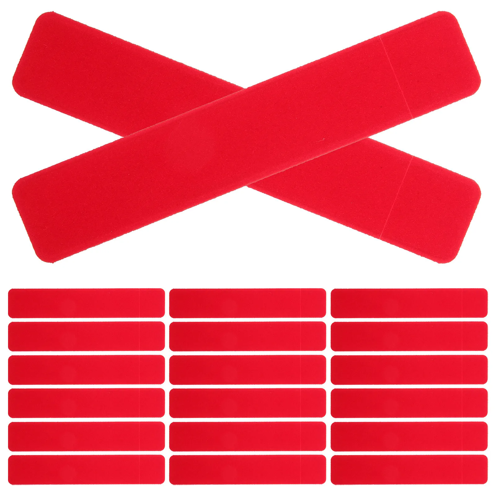 20 قطعة قلم حبر كم الحقيبة حقيبة قلم واحدة تخزين واقية لملحقات أدوات الكتابة المدرسية المكتبية